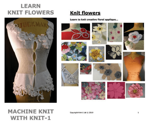 Learn Knit Flowers
